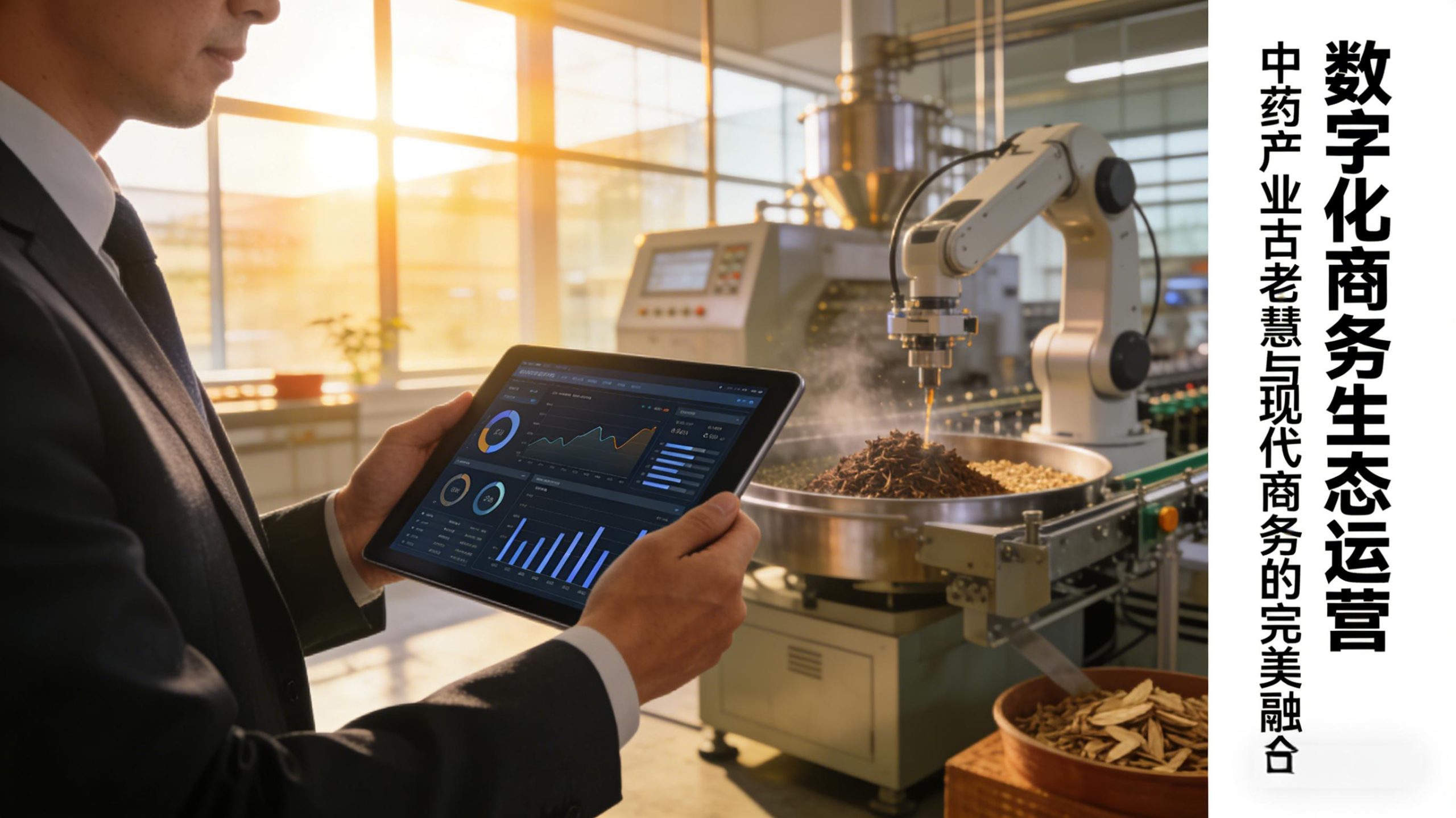 数字化商务生态运营 | 中药产业古老智慧与现代商务的完美融合-金睿云科数字商务生态网