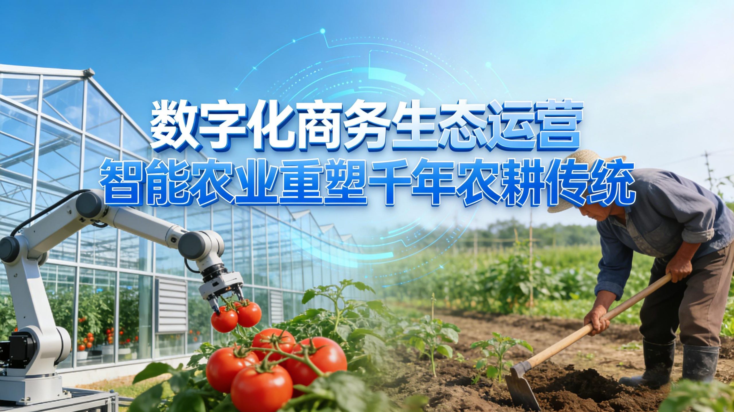 数字化商务生态运营 | 智能农业重塑千年农耕传统-金睿云科数字商务生态网