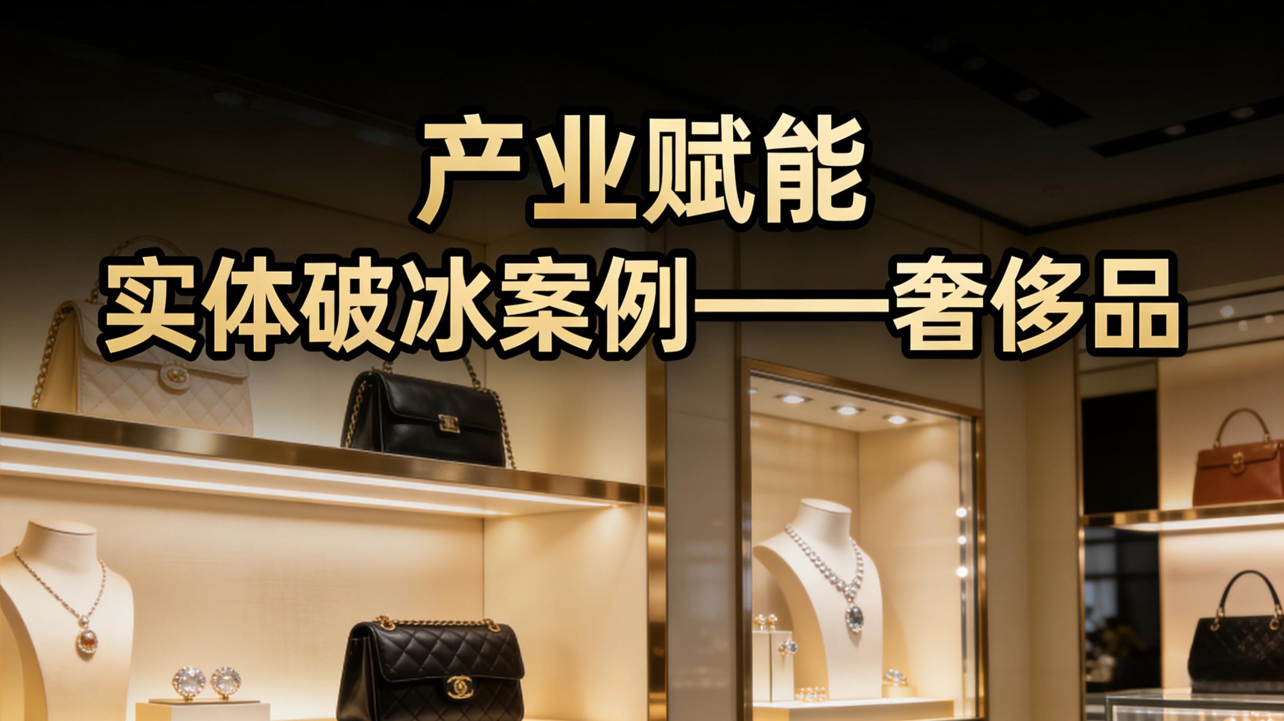 产业赋能|实体破冰案例——奢侈品-金睿云科数字商务生态网