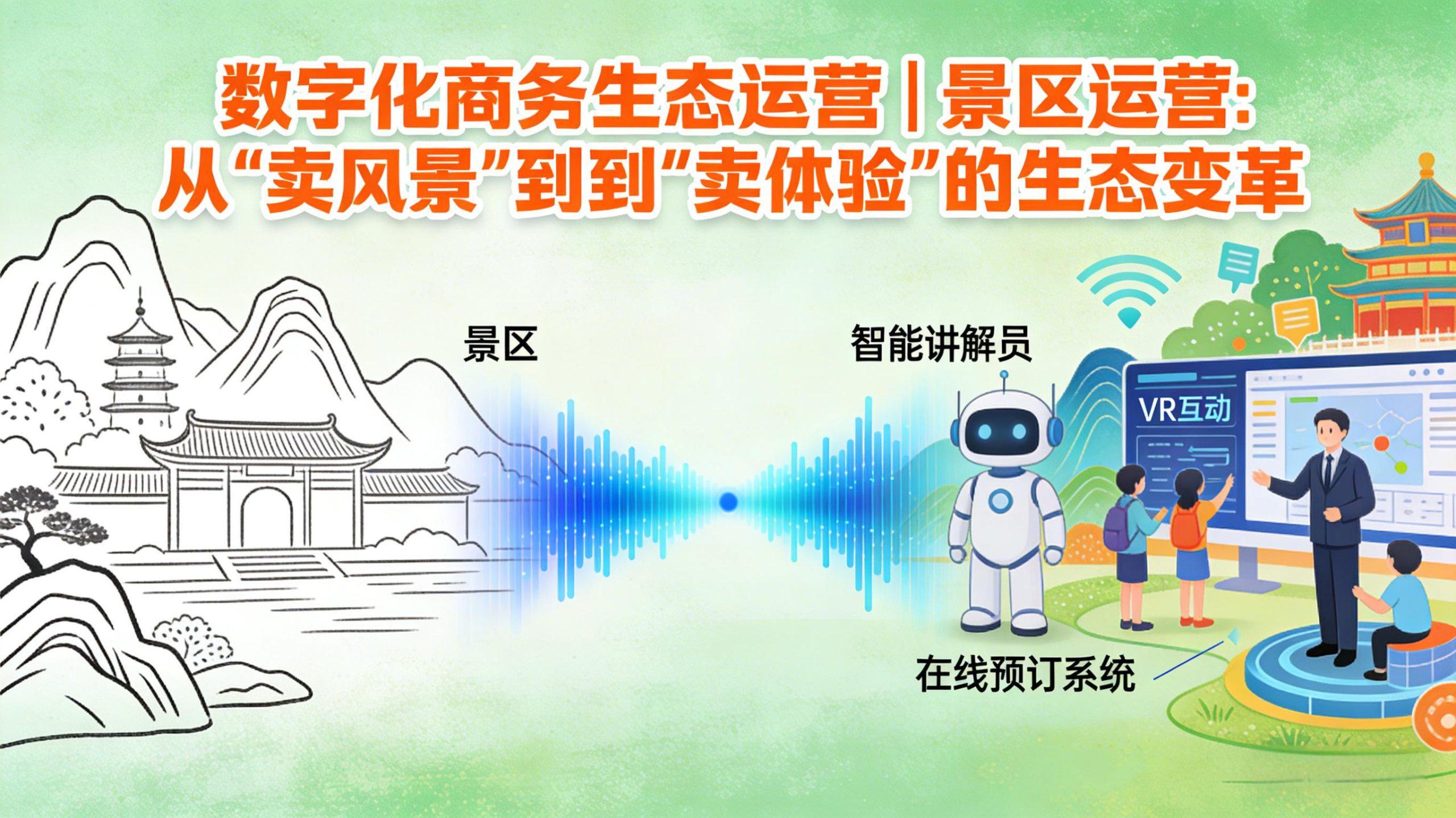 数字化商务生态运营 | 景区运营：从“卖风景”到“卖体验”的变革-金睿云科数字商务生态网