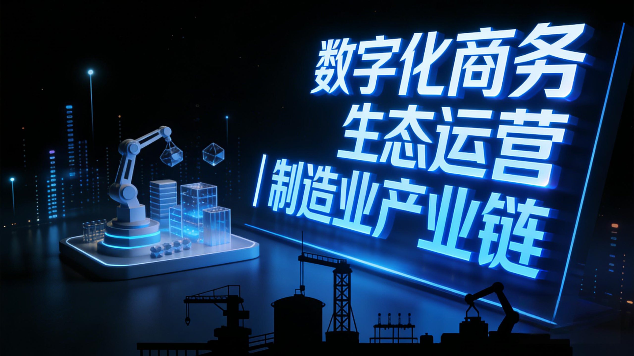 数字化商务生态运营 |制造业产业链-金睿云科数字商务生态网