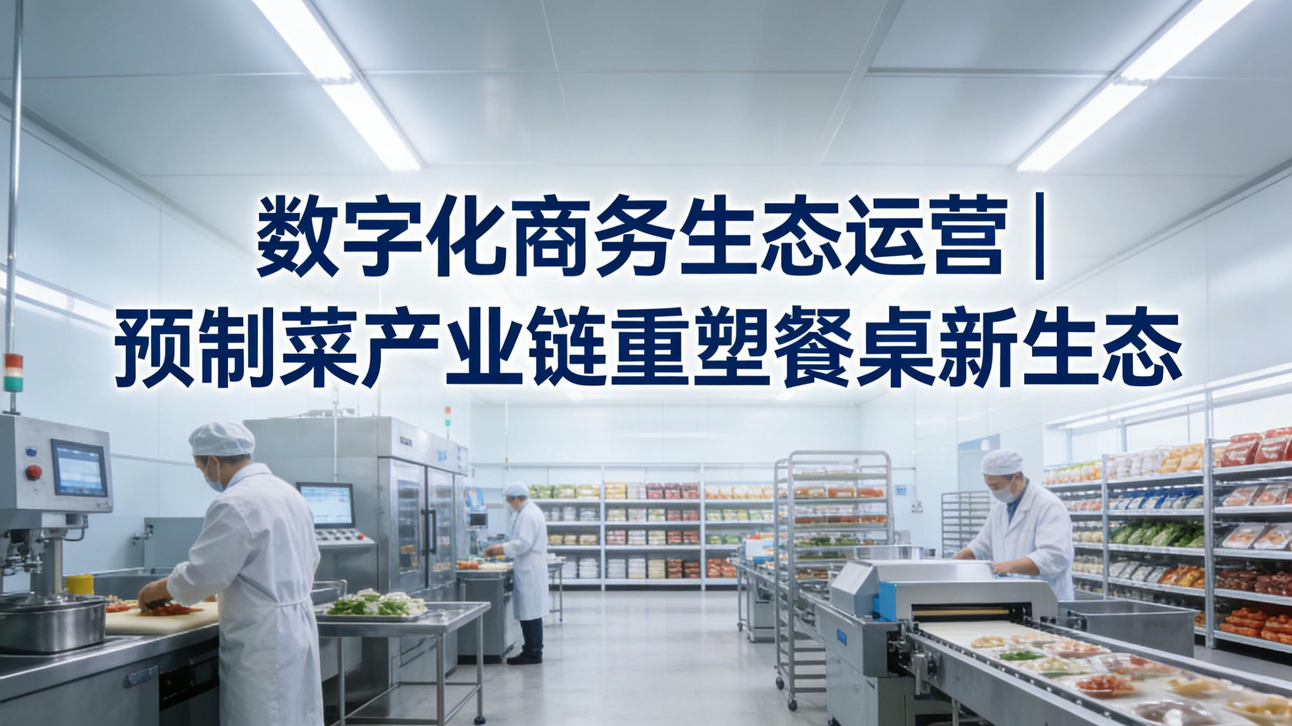 数字化商务生态运营 | 预制菜产业链重塑餐桌新生态-金睿云科数字商务生态网