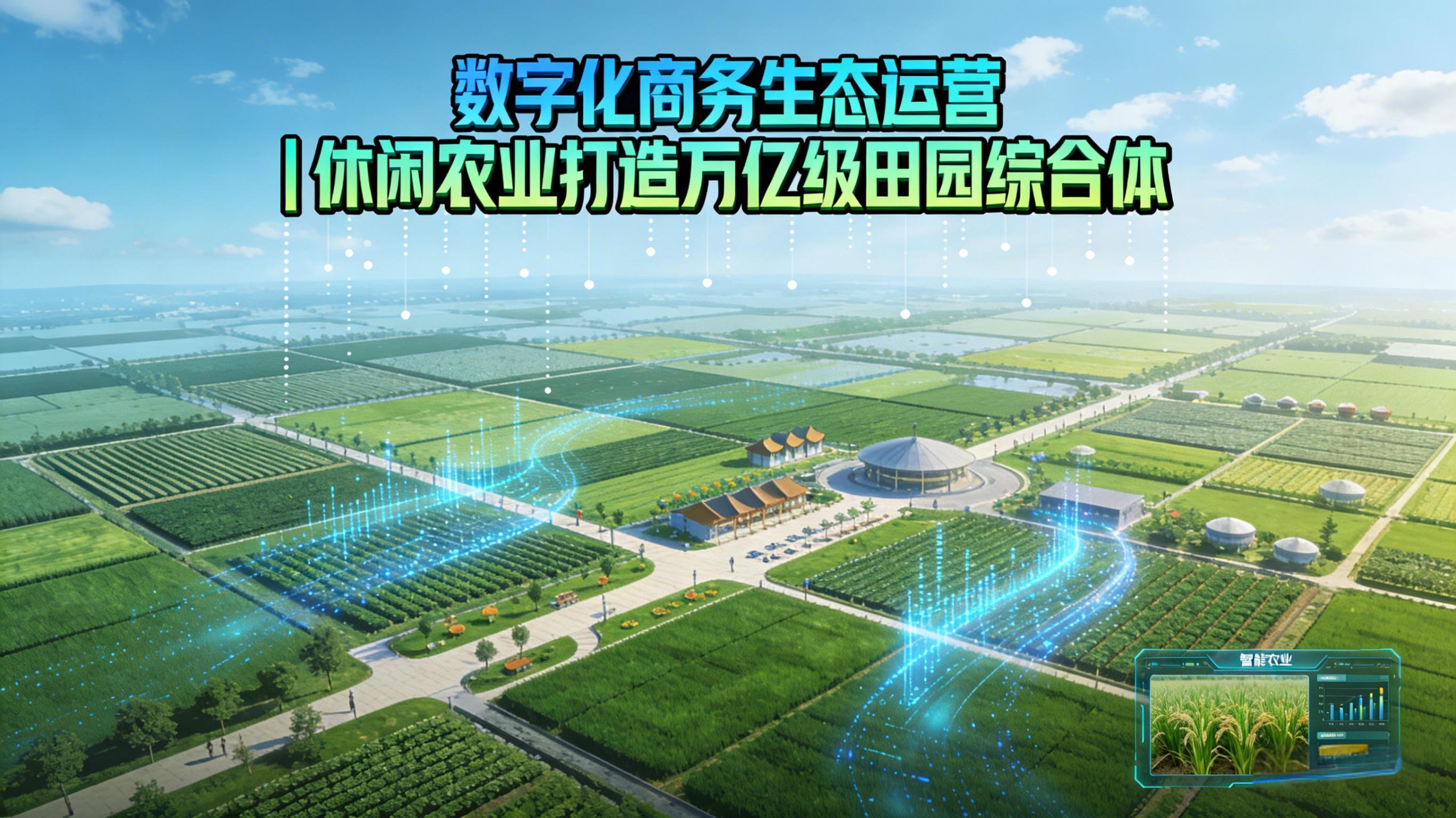 数字化商务生态运营 | 休闲农业打造万亿级田园综合体-金睿云科数字商务生态网
