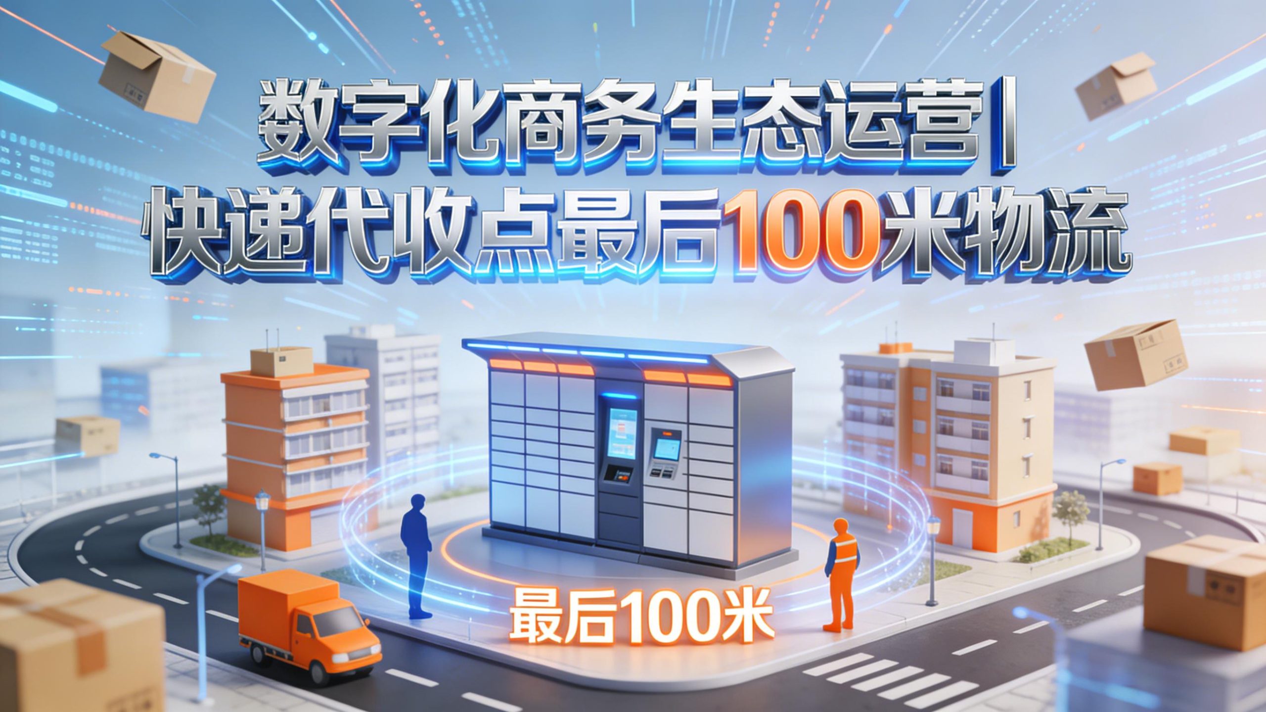 数字化商务生态运营 | 快递代收点最后100米物流-金睿云科数字商务生态网