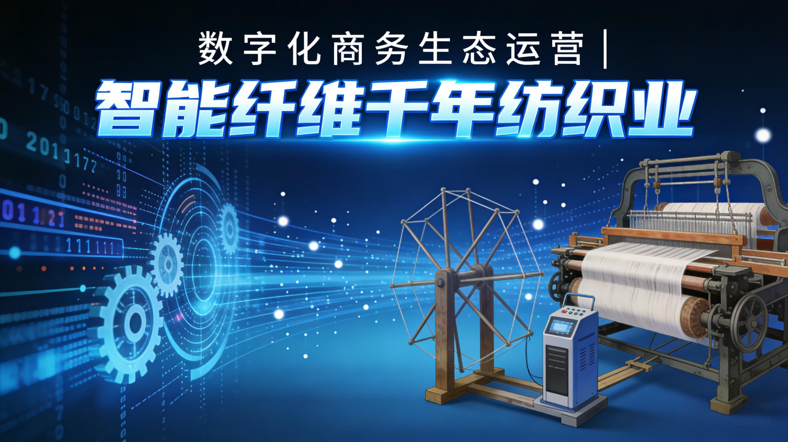 数字化商务生态运营 | 智能纤维千年纺织业-金睿云科数字商务生态网